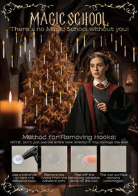 Floating Candles with Wand 20PCS Harry Potter Magic Hanging Candles Warm Light Battery Operated for Valentine'S Day Gift Party Decor